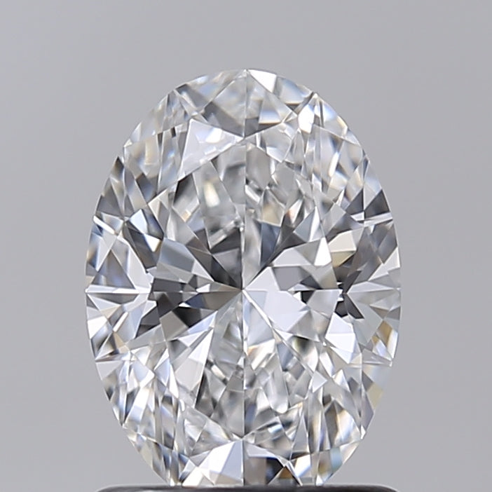 1.02 Carat Oval Shaped, Excellent Cut, D Color, VVS1 Clarity, IGI Certified Lab Grown Diamond