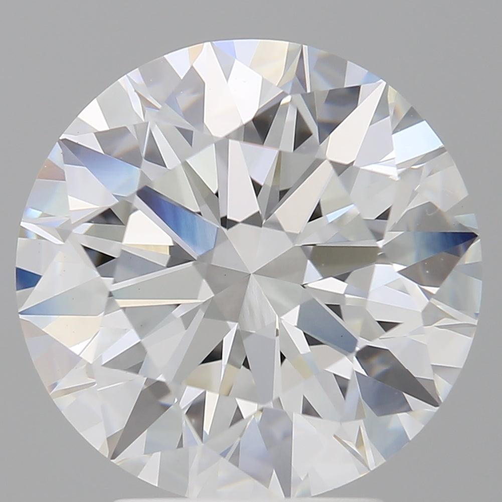 4.01 Carat Round Shaped, Ideal Cut, E Color, VVS2 Clarity, IGI Certified Lab Grown Diamond