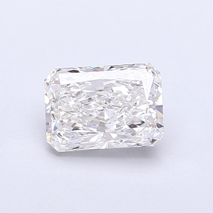 1.12 Carat Radiant Shaped, Very Good Cut, D Color, VVS2 Clarity, IGI Certified Lab Grown Diamond