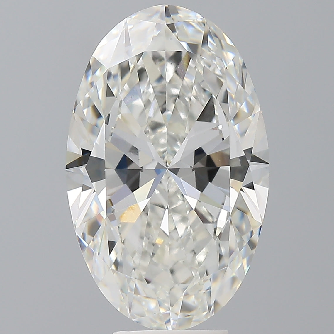 7.06 Carat Oval Shaped, Ideal Cut, F Color, VVS2 Clarity, IGI Certified Lab Grown Diamond