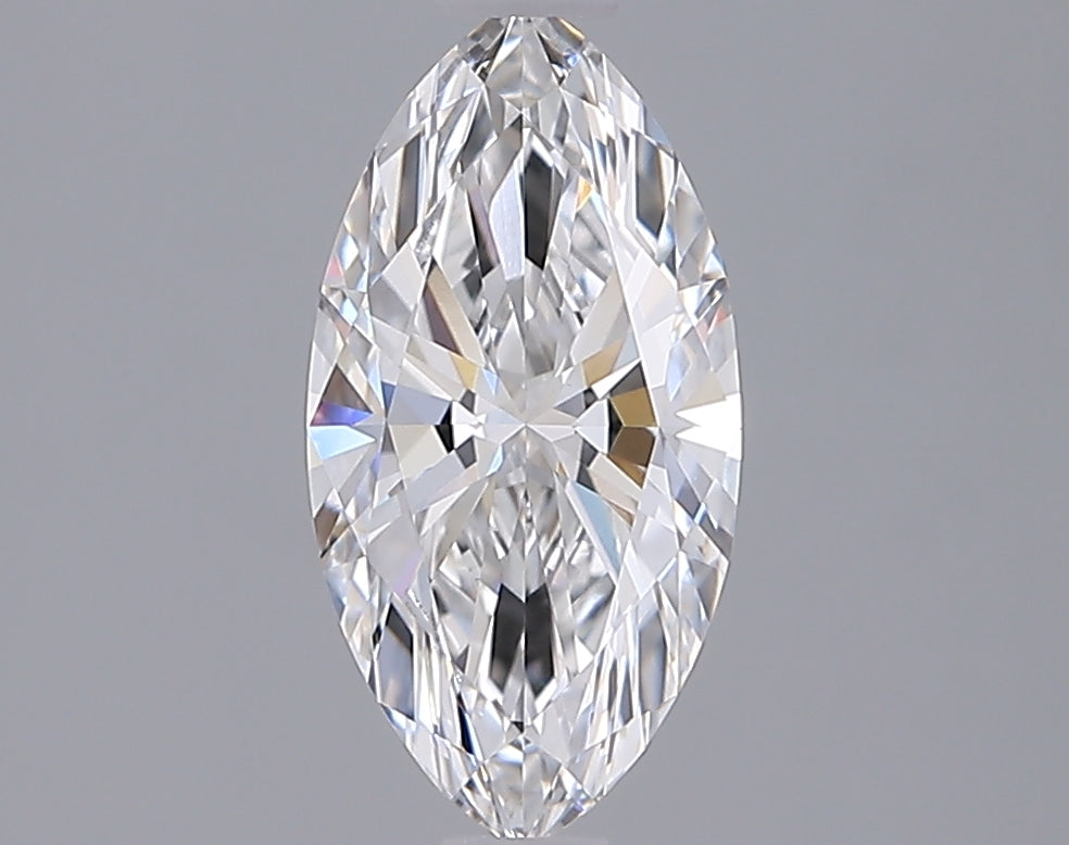1.34 Carat Marquise Shaped, Ideal Cut, E Color, VVS2 Clarity, IGI Certified Lab Grown Diamond