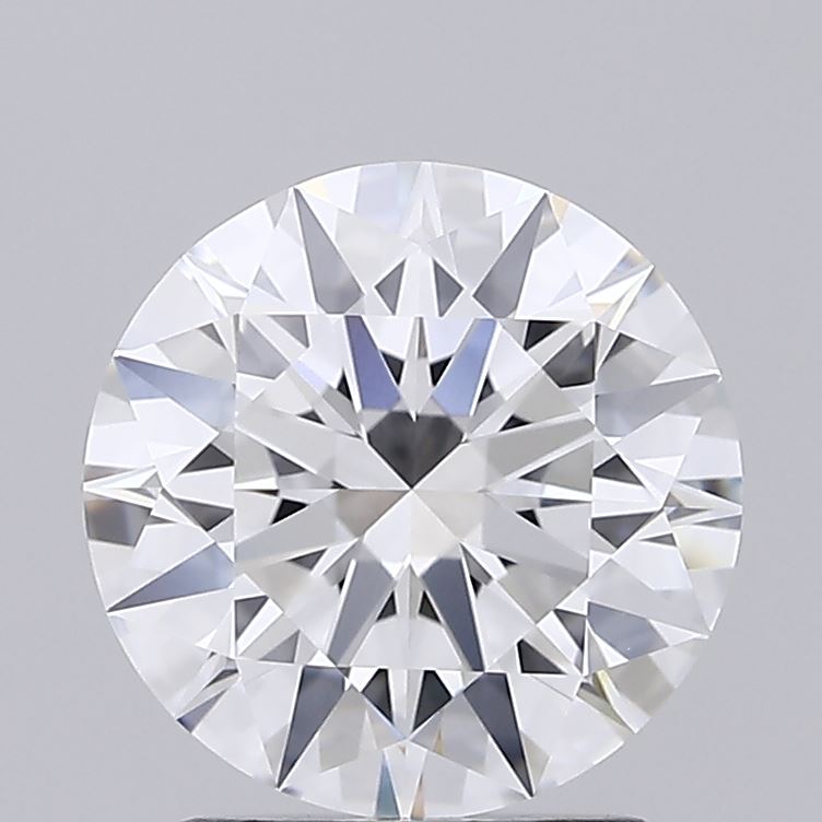 2.08 Carat Round Shaped, Ideal Cut, E Color, VVS1 Clarity, IGI Certified Lab Grown Diamond