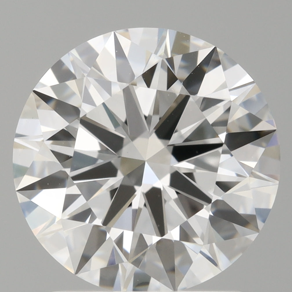2.04 Carat Round Shaped, Ideal Cut, E Color, VVS2 Clarity, IGI Certified Lab Grown Diamond