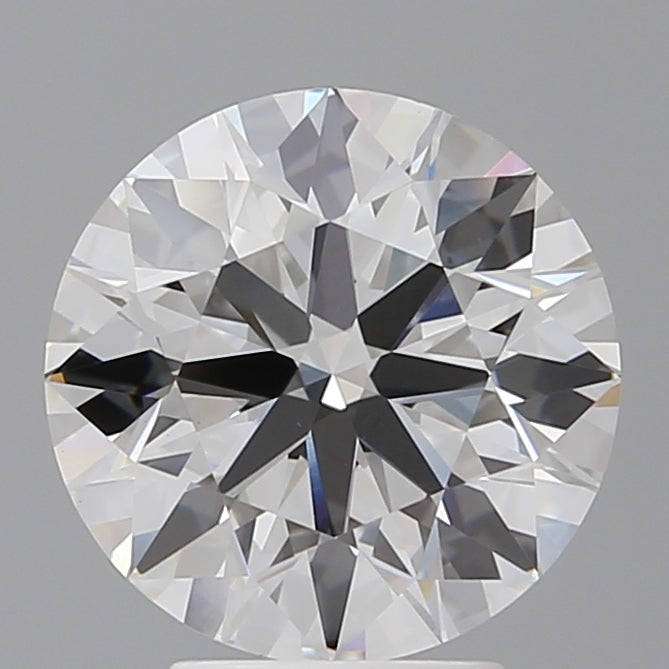4.08 Carat Round Shaped, Ideal Cut, E Color, VVS2 Clarity, IGI Certified Lab Grown Diamond