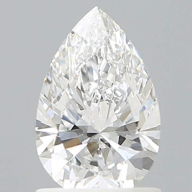 1.10 Carat Pear Shaped, Ideal Cut, E Color, VVS2 Clarity, IGI Certified Lab Grown Diamond