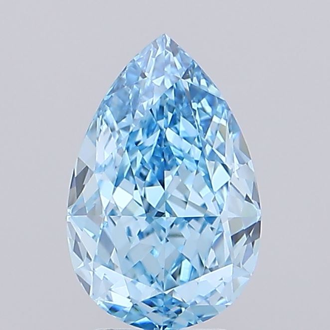 4.03 Carat Pear Shaped, Very Good Cut, VVS2 Clarity, IGI Certified Lab Grown Diamond