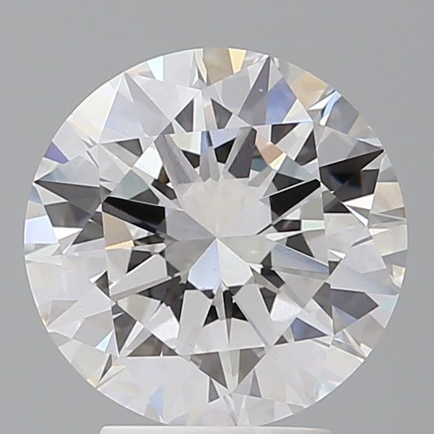 3.52 Carat Round Shaped, Excellent Cut, E Color, VVS2 Clarity, IGI Certified Lab Grown Diamond