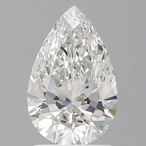 1.52 Carat Pear Shaped, Ideal Cut, E Color, VVS2 Clarity, IGI Certified Lab Grown Diamond