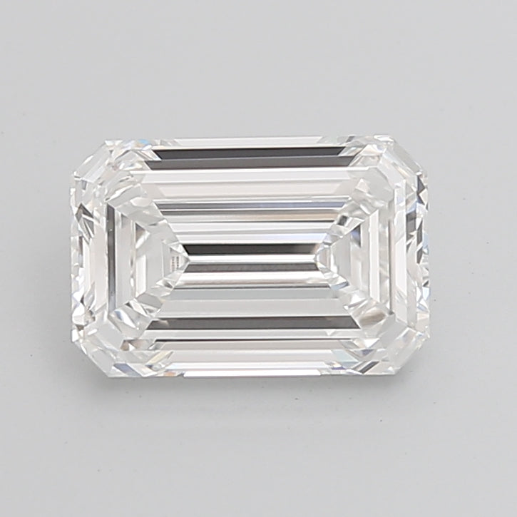 5.02 Carat Emerald Shaped, Excellent Cut, E Color, VVS2 Clarity, IGI Certified Lab Grown Diamond
