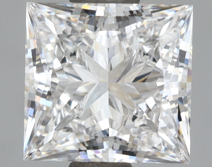 2.11 Carat Princess Shaped, Excellent Cut, E Color, VVS1 Clarity, IGI Certified Lab Grown Diamond
