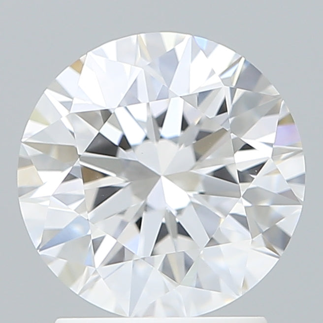 2.10 Carat Round Shaped, Excellent Cut, D Color, VVS1 Clarity, IGI Certified Lab Grown Diamond