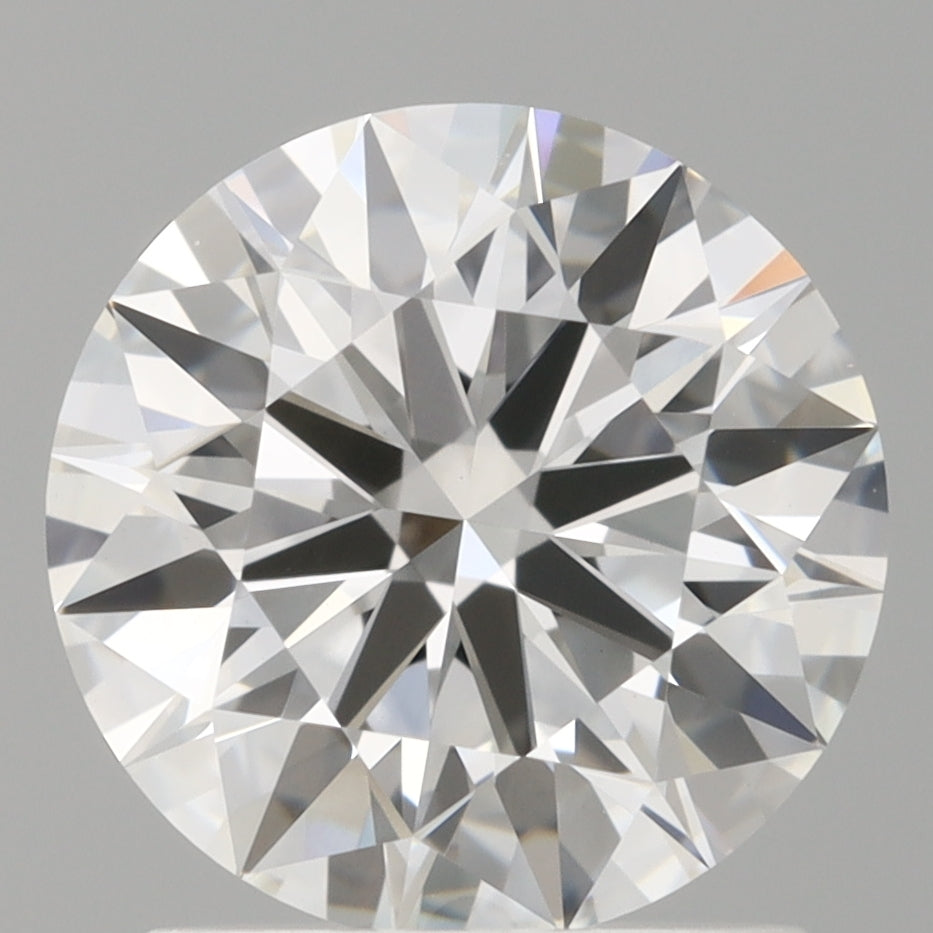1.54 Carat Round Shaped, Ideal Cut, D Color, VVS2 Clarity, IGI Certified Lab Grown Diamond