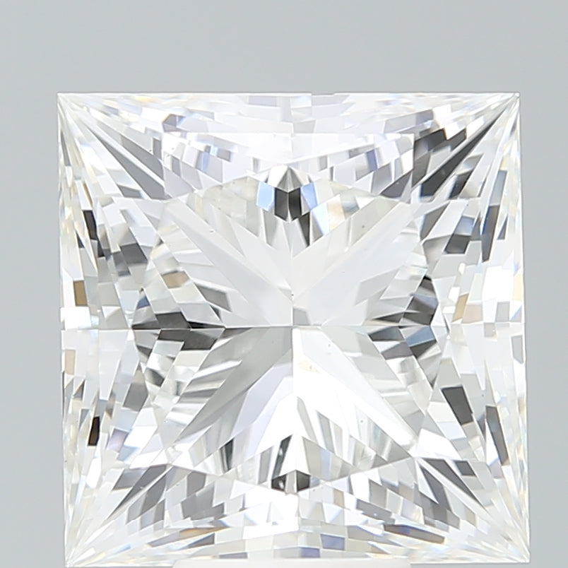10.10 Carat Princess Shaped, Ideal Cut, F Color, VS1 Clarity, IGI Certified Lab Grown Diamond