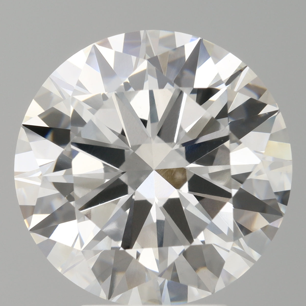 5.04 Carat Round Shaped, Excellent Cut, E Color, VVS2 Clarity, IGI Certified Lab Grown Diamond