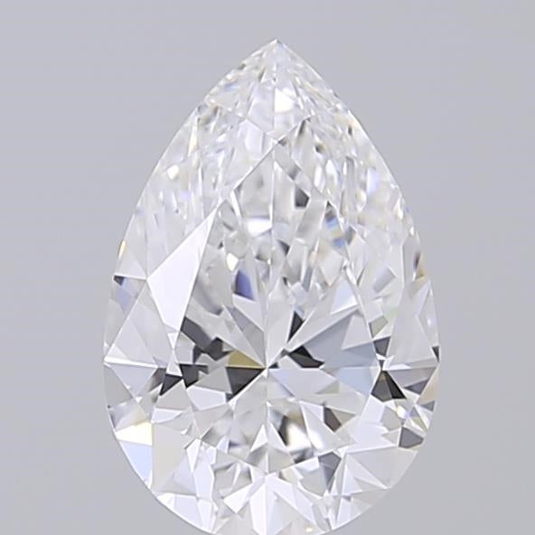 1.59 Carat Pear Shaped, Ideal Cut, D Color, VVS2 Clarity, IGI Certified Lab Grown Diamond