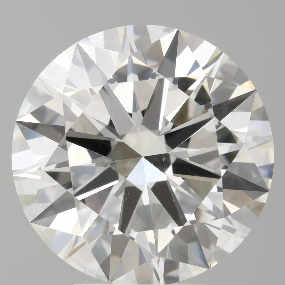 5.02 Carat Round Shaped, Excellent Cut, E Color, VS1 Clarity, IGI Certified Lab Grown Diamond