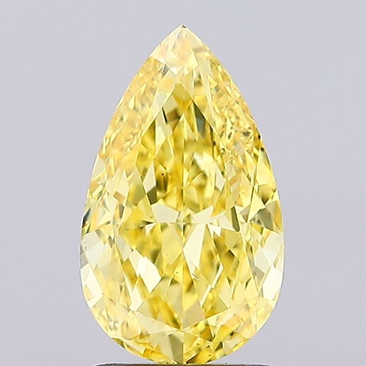 2.01 Carat Pear Shaped, Ideal Cut, VS2 Clarity, IGI Certified Lab Grown Diamond