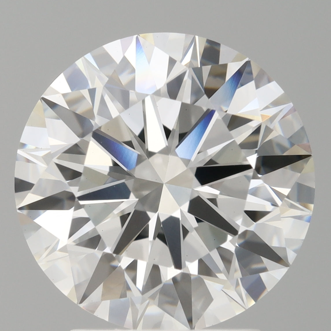 3.02 Carat Round Shaped, Ideal Cut, E Color, VVS2 Clarity, IGI Certified Lab Grown Diamond