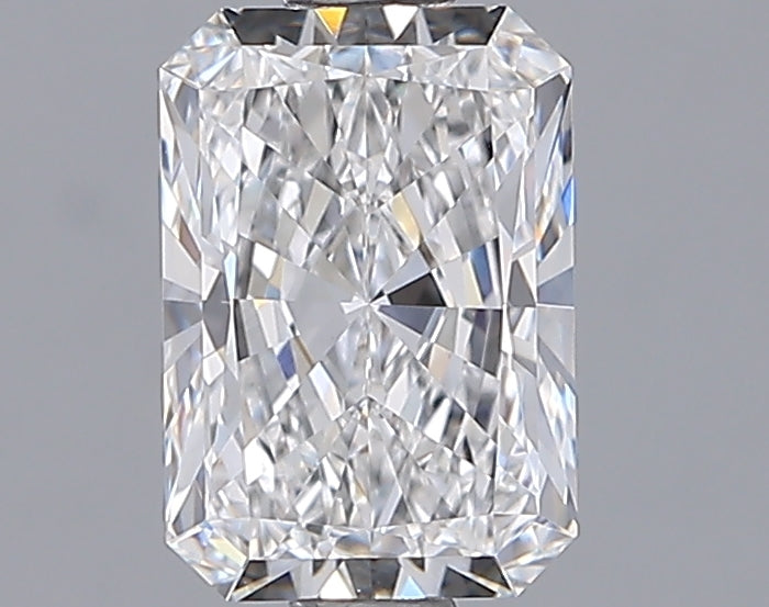 1.32 Carat Radiant Shaped, Ideal Cut, D Color, VVS2 Clarity, IGI Certified Lab Grown Diamond