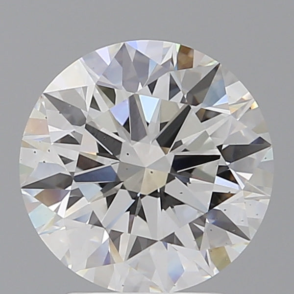 3.05 Carat Round Shaped, Ideal Cut, E Color, VS2 Clarity, IGI Certified Lab Grown Diamond