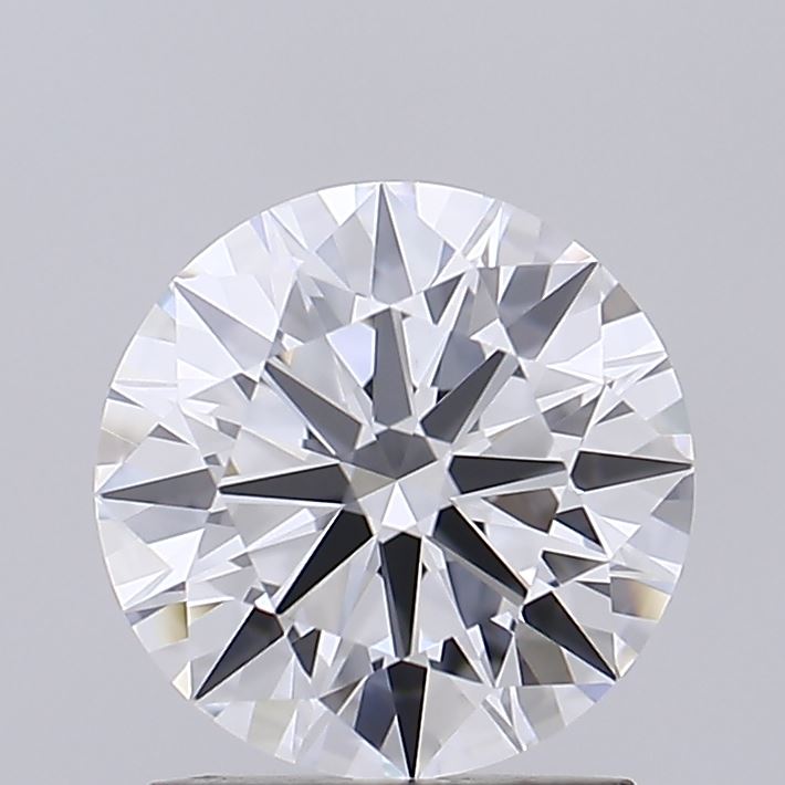 1.53 Carat Round Shaped, Ideal Cut, D Color, VS1 Clarity, IGI Certified Lab Grown Diamond