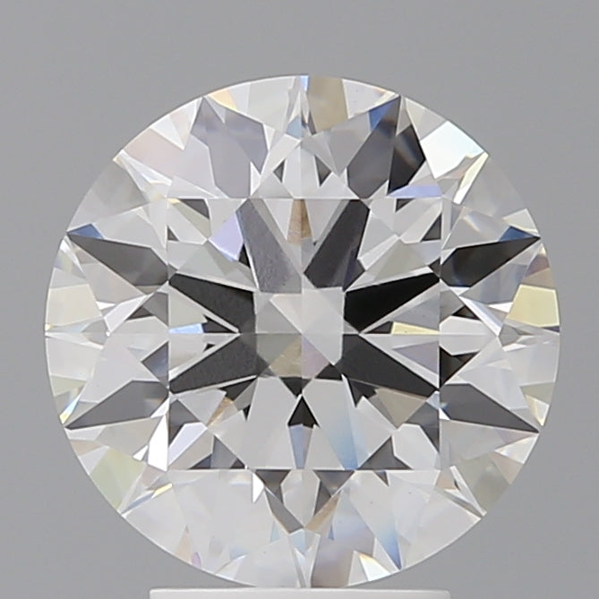 4.07 Carat Round Shaped, Ideal Cut, E Color, VVS2 Clarity, IGI Certified Lab Grown Diamond