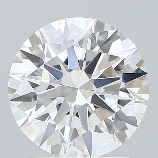 2.09 Carat Round Shaped, Excellent Cut, E Color, VVS2 Clarity, IGI Certified Lab Grown Diamond