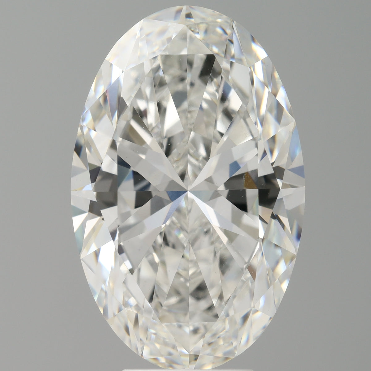 7.08 Carat Oval Shaped, Ideal Cut, E Color, VVS2 Clarity, IGI Certified Lab Grown Diamond