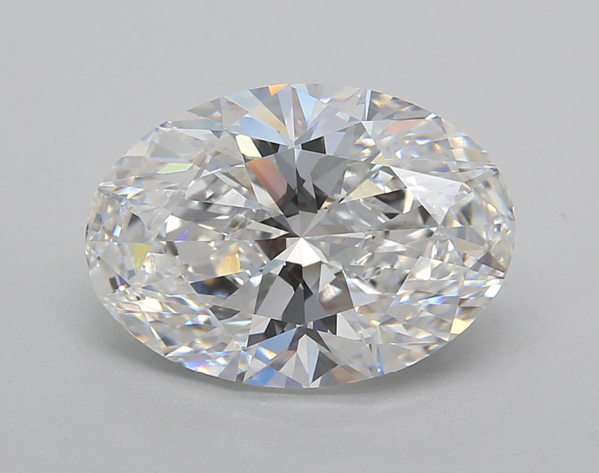 4.52 Carat Oval Shaped, Excellent Cut, E Color, VS1 Clarity, IGI Certified Lab Grown Diamond