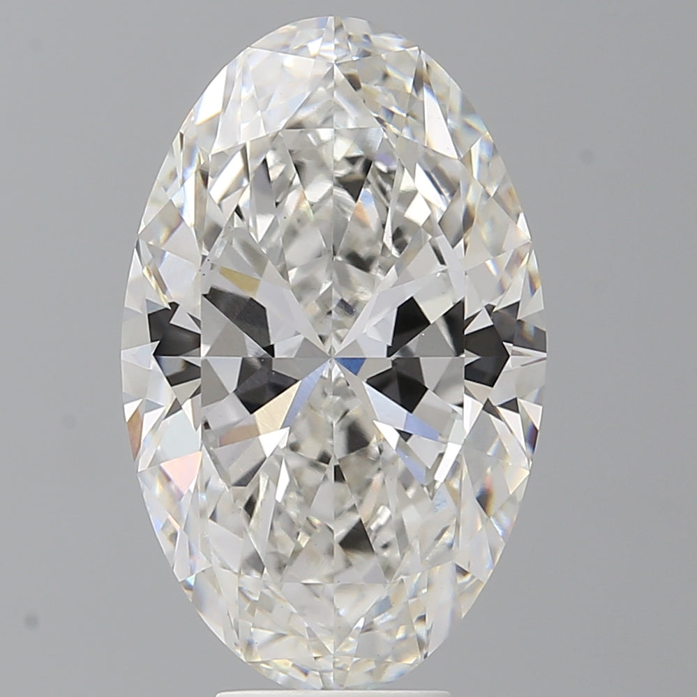 7.54 Carat Oval Shaped, Ideal Cut, F Color, VVS2 Clarity, IGI Certified Lab Grown Diamond