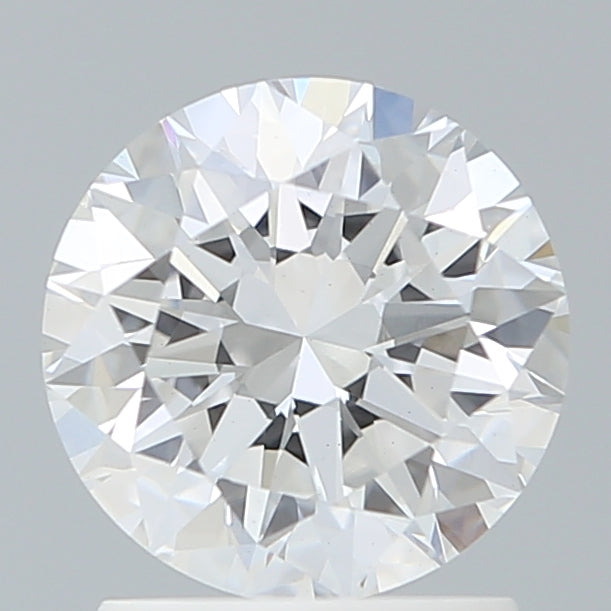 1.65 Carat Round Shaped, Excellent Cut, D Color, VVS2 Clarity, IGI Certified Lab Grown Diamond