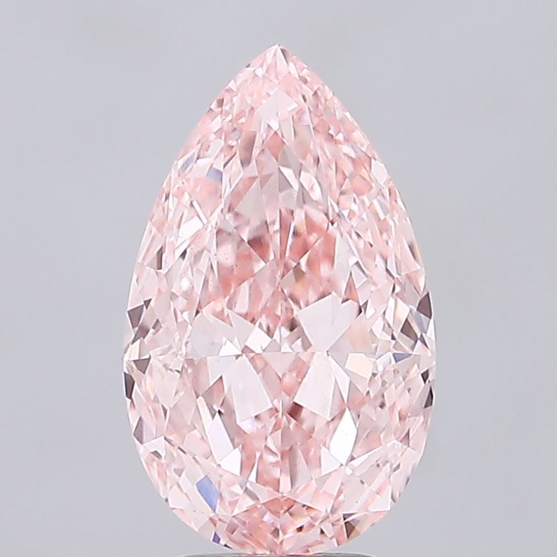 5.08 Carat Pear Shaped, Ideal Cut, VS1 Clarity, IGI Certified Lab Grown Diamond