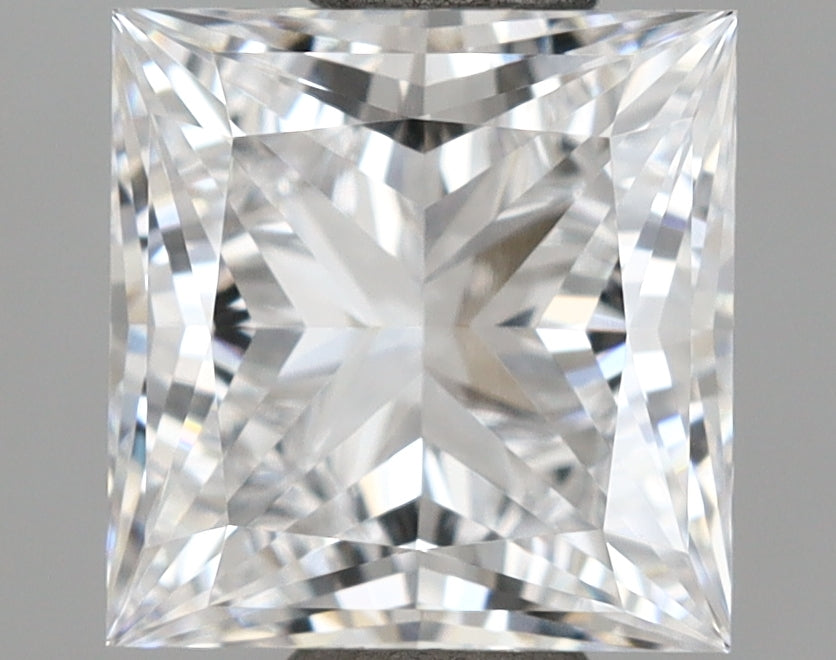 1.09 Carat Princess Shaped, Excellent Cut, D Color, IF Clarity, IGI Certified Lab Grown Diamond