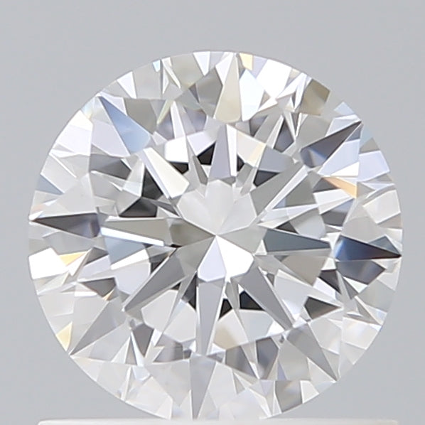 0.90 Carat Round Shaped, Excellent Cut, D Color, VS1 Clarity, IGI Certified Lab Grown Diamond