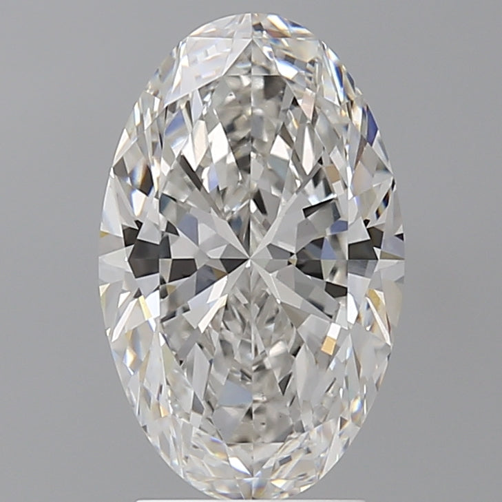 3.02 Carat Oval Shaped, Ideal Cut, F Color, VS1 Clarity, IGI Certified Lab Grown Diamond