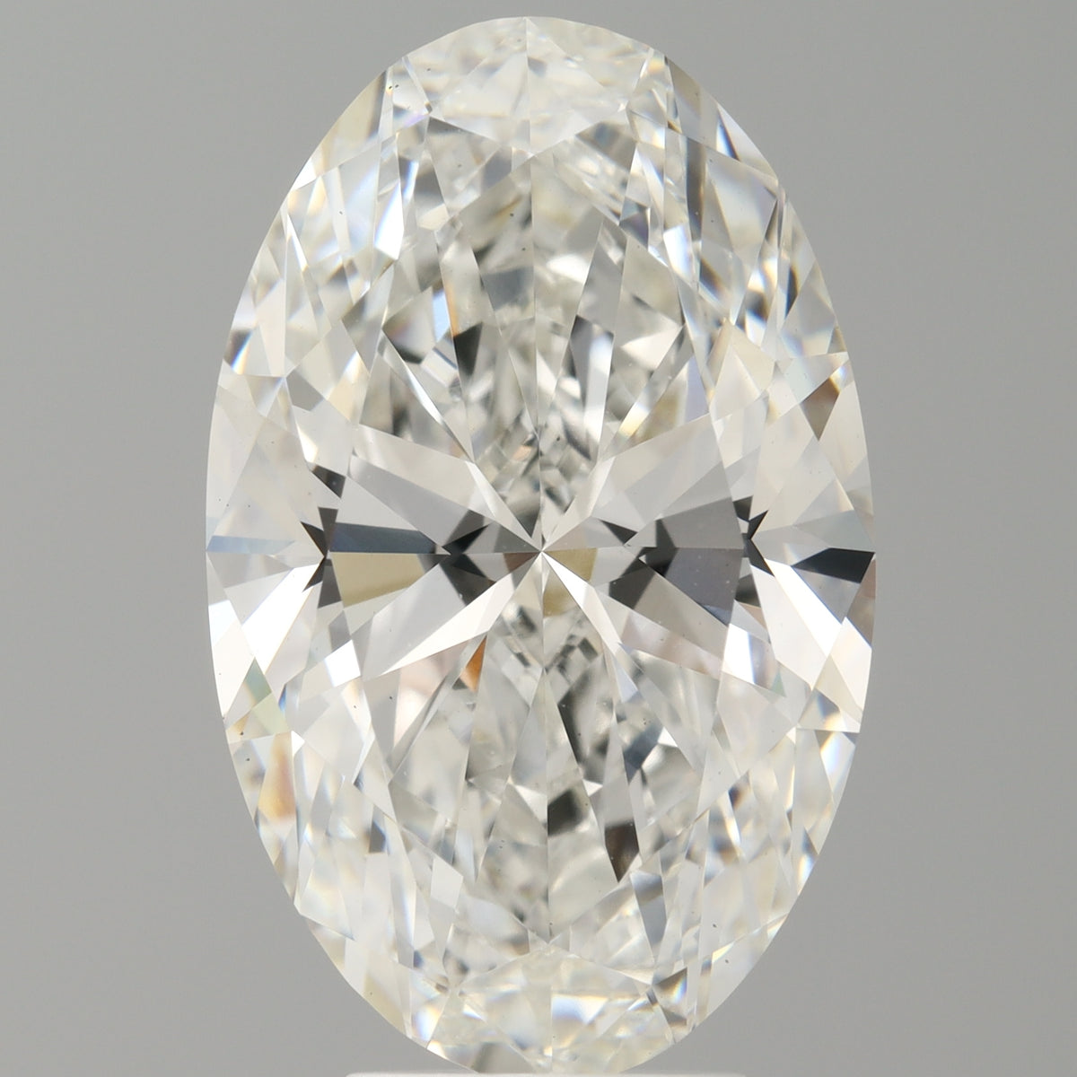 6.07 Carat Oval Shaped, Ideal Cut, F Color, VS1 Clarity, IGI Certified Lab Grown Diamond