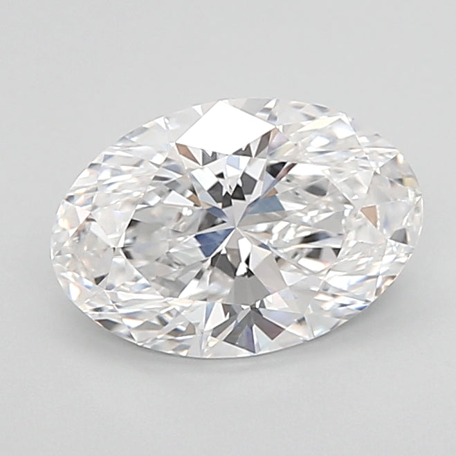 1.52 Carat Oval Shaped, Very Good Cut, D Color, VVS2 Clarity, IGI Certified Lab Grown Diamond