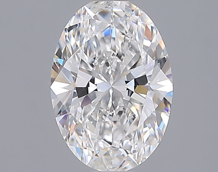1.33 Carat Oval Shaped, Ideal Cut, E Color, IF Clarity, IGI Certified Lab Grown Diamond