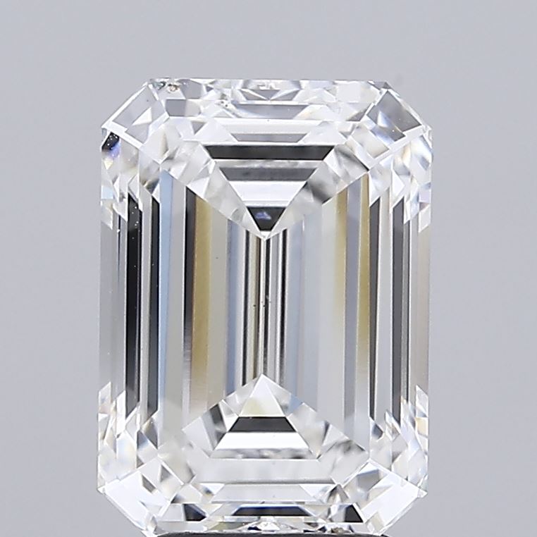 4.04 Carat Emerald Shaped, Ideal Cut, F Color, VS1 Clarity, IGI Certified Lab Grown Diamond