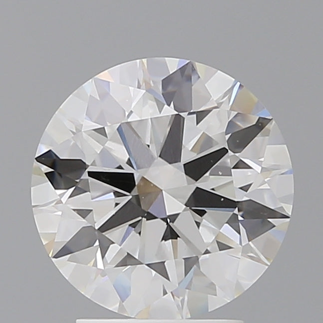 3.09 Carat Round Shaped, Ideal Cut, F Color, VS1 Clarity, IGI Certified Lab Grown Diamond