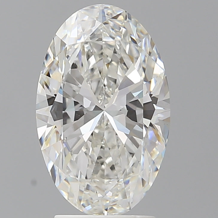 3.10 Carat Oval Shaped, Ideal Cut, F Color, VS1 Clarity, IGI Certified Lab Grown Diamond