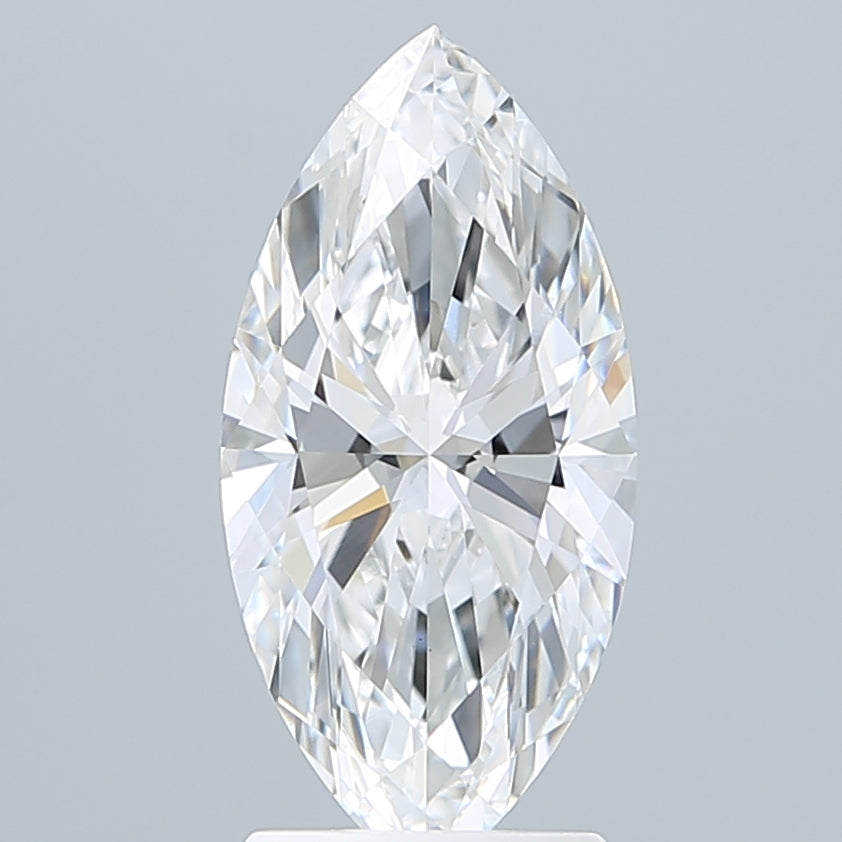 2.28 Carat Marquise Shaped, Ideal Cut, E Color, VS1 Clarity, IGI Certified Lab Grown Diamond