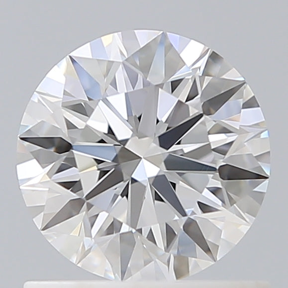 0.91 Carat Round Shaped, Ideal Cut, D Color, VVS2 Clarity, IGI Certified Lab Grown Diamond