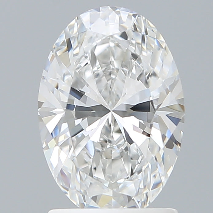 1.73 Carat Oval Shaped, Ideal Cut, D Color, VVS2 Clarity, IGI Certified Lab Grown Diamond