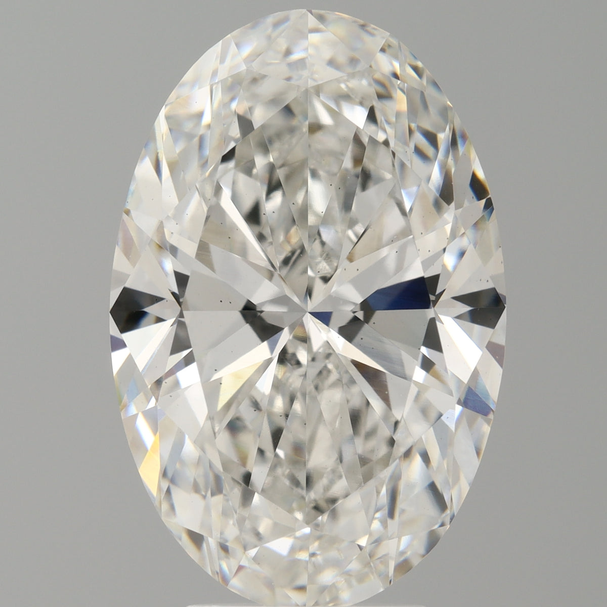 5.56 Carat Oval Shaped, Ideal Cut, F Color, VS2 Clarity, IGI Certified Lab Grown Diamond