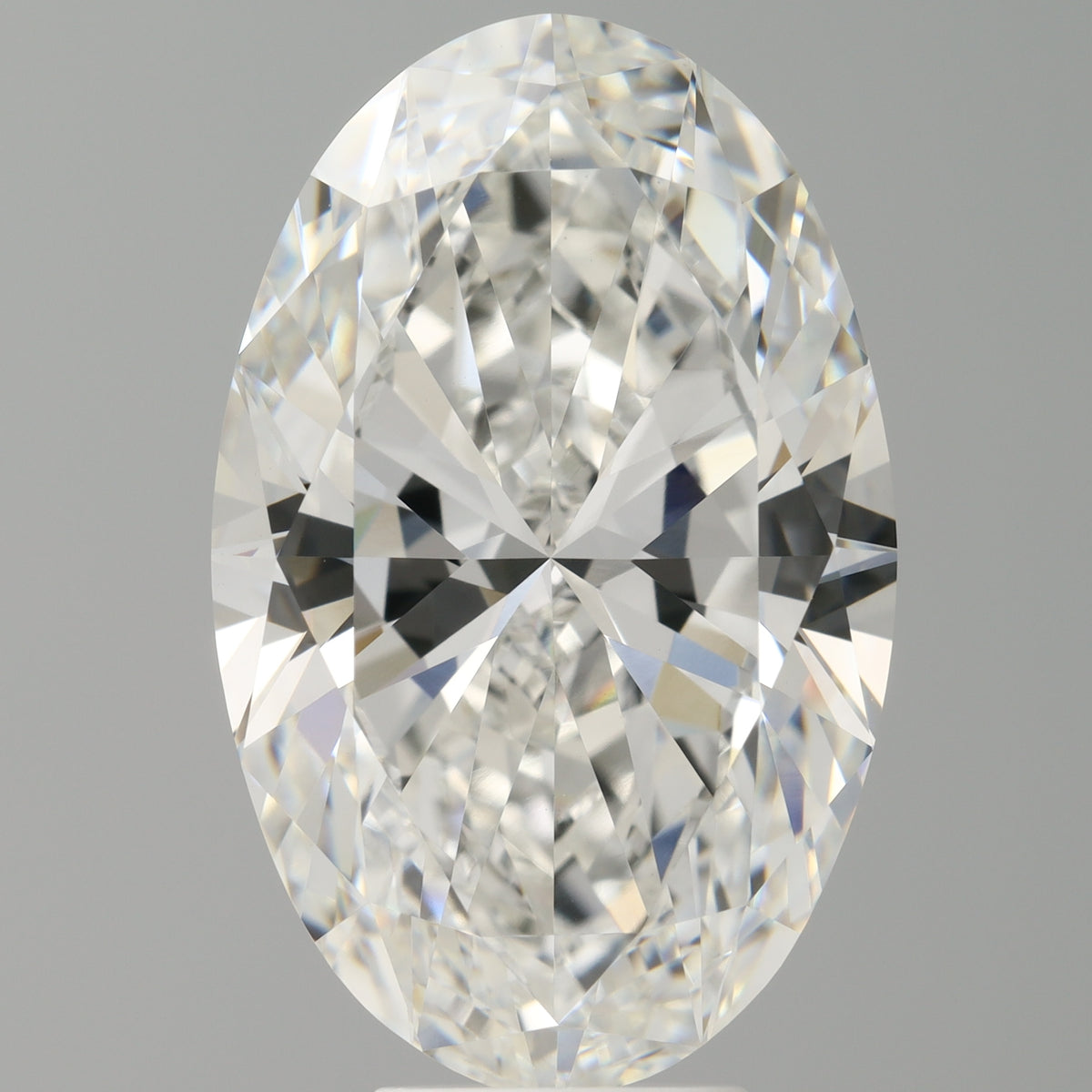 8.05 Carat Oval Shaped, Ideal Cut, E Color, VVS2 Clarity, IGI Certified Lab Grown Diamond