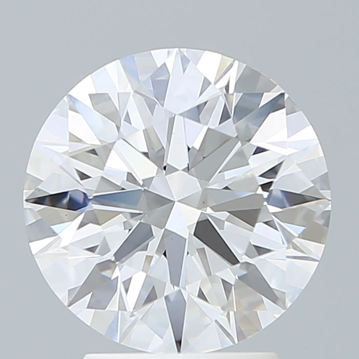 3.15 Carat Round Shaped, Ideal Cut, E Color, VS1 Clarity, IGI Certified Lab Grown Diamond