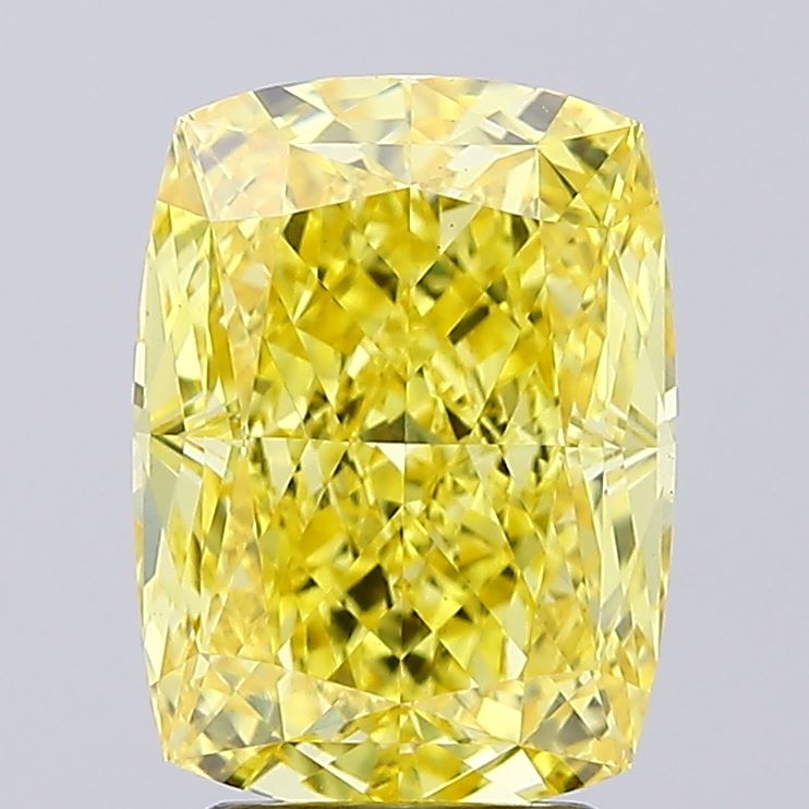 4.05 Carat Cushion Shaped, Ideal Cut, VS1 Clarity, IGI Certified Lab Grown Diamond