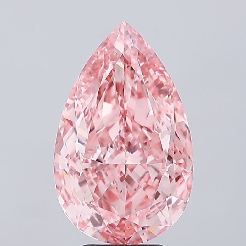 6.31 Carat Pear Shaped, Ideal Cut, VS1 Clarity, IGI Certified Lab Grown Diamond