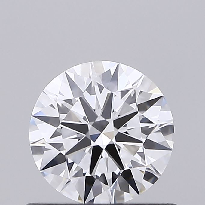 0.52 Carat Round Shaped, Ideal Cut, D Color, VVS2 Clarity, IGI Certified Lab Grown Diamond